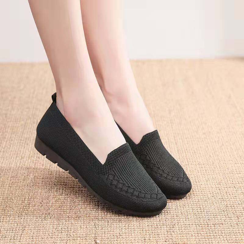 Women's Casual Shoes Women 2022 New Breathable Mesh Loafers Women Flat Single Shoes