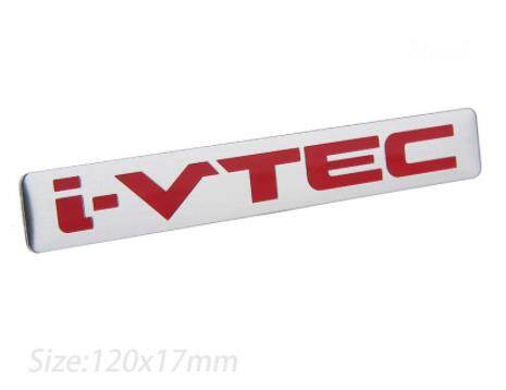 Honda HDC Mugen Power i-VTEC Genuine Parts Metal Car Nameplate Sticker Auto Rear Emblem Trunk Scratch Blocking Badge Decal Accessories