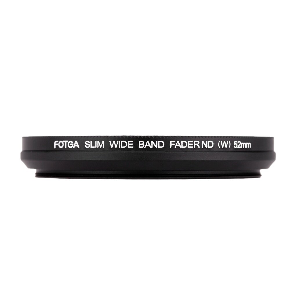 Fotga Bộ Lọc ND Thay Đổi Mỏng 52Mm, Có Thể Điều Chỉnh Mật Độ Trung Tính ND2 Đến ND400