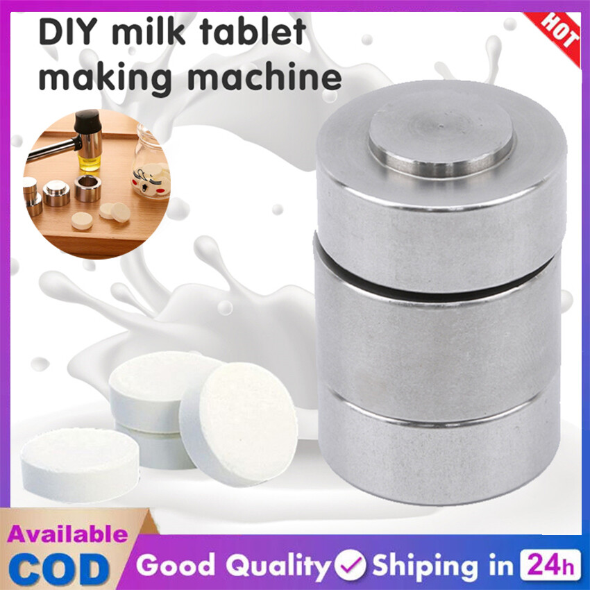 Máy Tính Bảng Sữa Thủ Công Tự Làm Máy Ép Viên Nén Tự Chế Biến Khuôn Sữa Bột Tạo Tác, Trẻ Em Lôi Cuốn Khả Năng