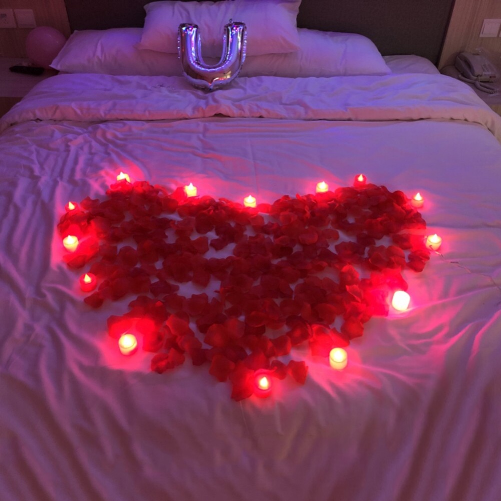 5 Cây Nến LED, Đèn Trà, Đèn Flash Lửa Màu Mô Phỏng Pin Powered Wedding Birthday Party Trang Trí