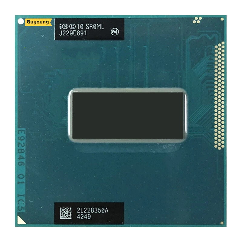 Core i7-3720qm i7 3720qm sr0ml 2.6 ghz used quad-core eight-thread cpu processor 6m 45w socket g2 / rpga988b