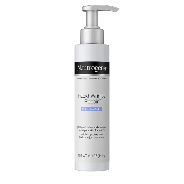 face wash containing retinol