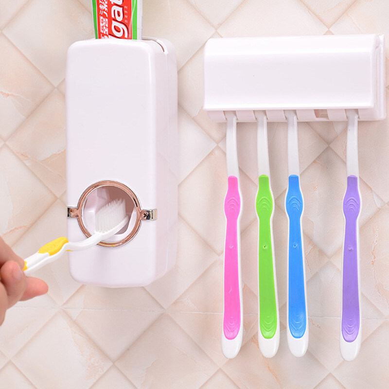 BÁO GIÁ Giá Đựng Bàn Chải Đánh Răng | Shopee Lazada Sendo Tiki mới nhất 44 Hộp Đựng Kem Đánh Răng Tự Động Giá Đựng Bàn Chải Đánh Răng Gia Đình Giá Treo Tường Bộ Dụng Cụ Phòng Tắm