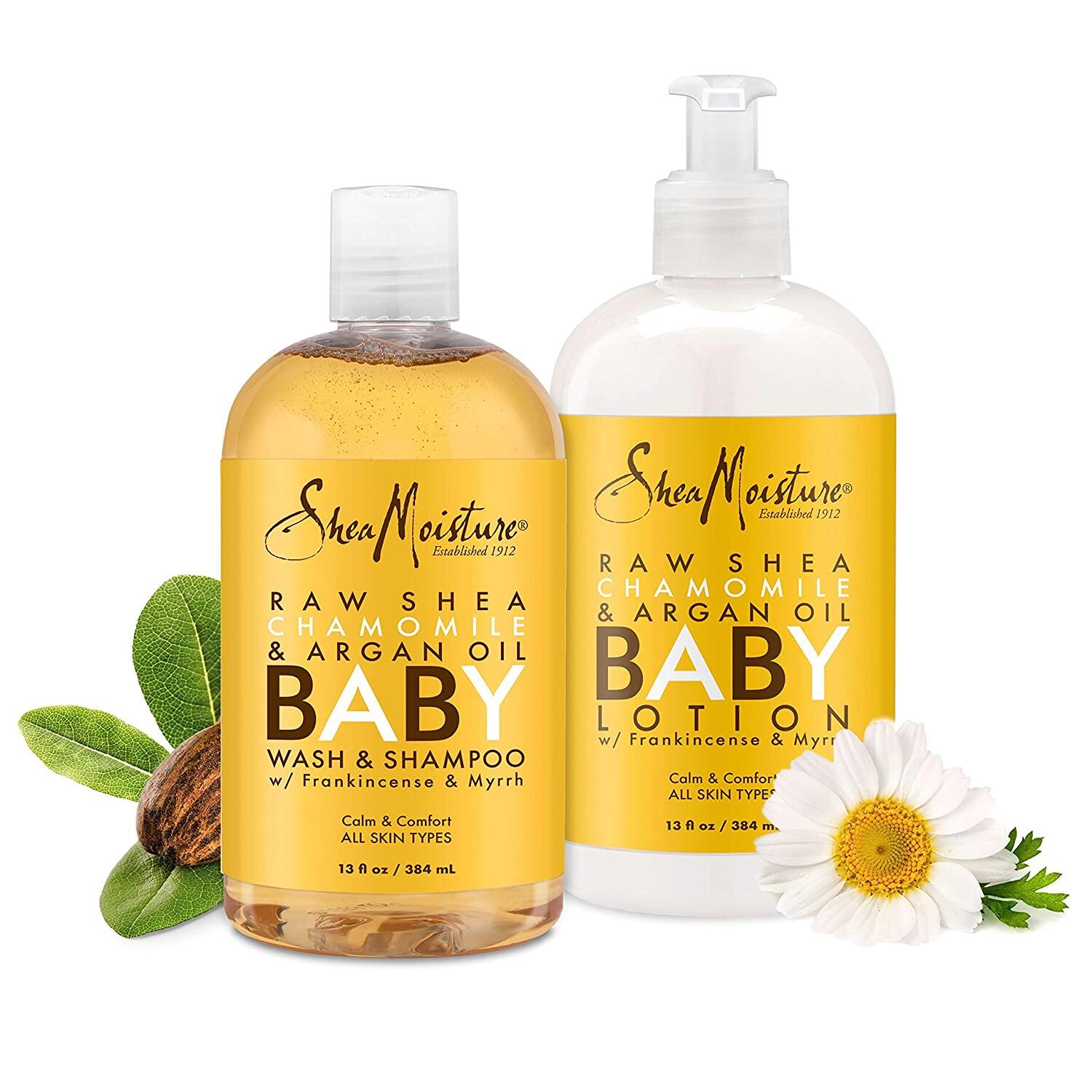 Shea moisture baby wash & shampoo best sale with frankincense & myrrh