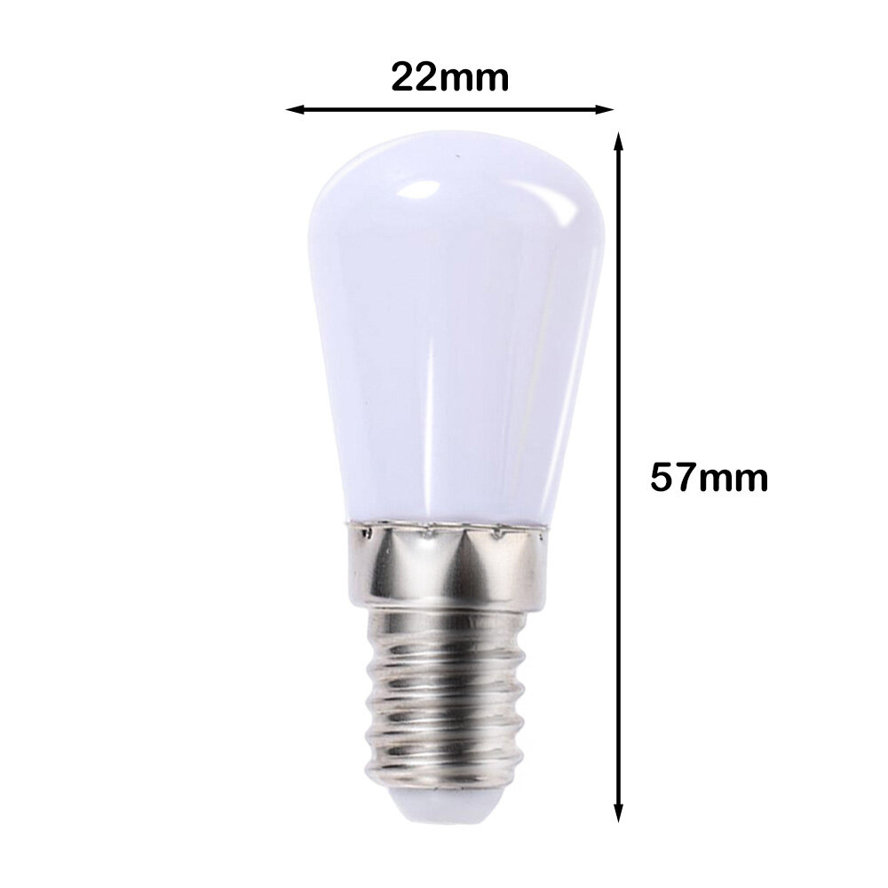 Mini LED Light Bulbs E14 LED 220V Refrigerator Lamp Bulbs Screw Bulb for Refrigerator Display Cabinets