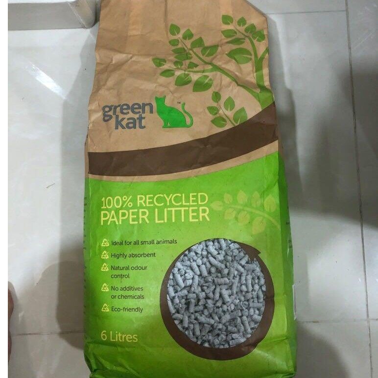 green kat cat litter