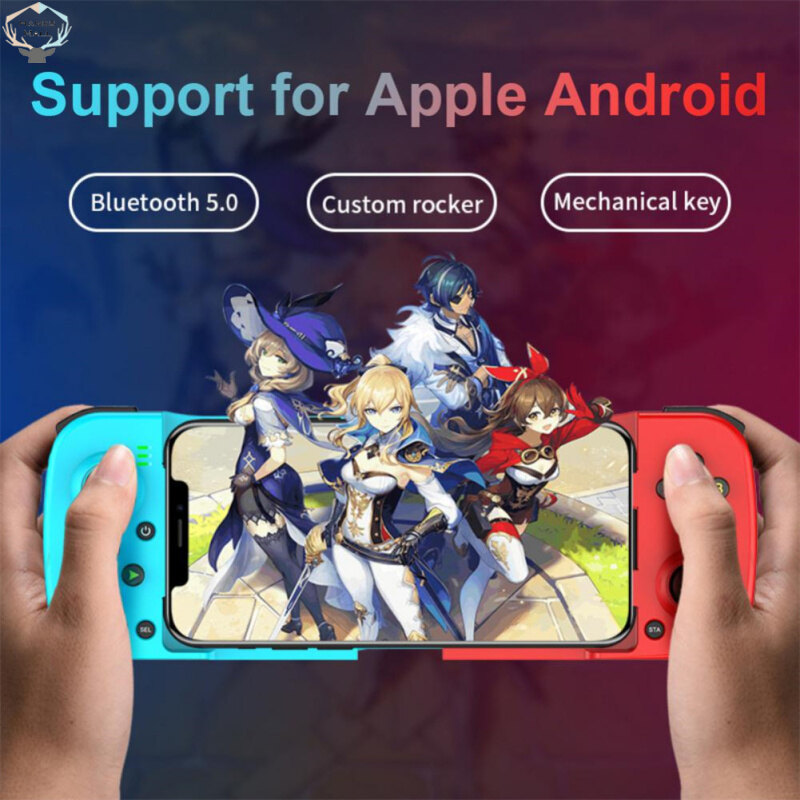 HK Stretch Wireless Gamepad Joystick Compatible For Ios/android Phone 3d Retractable Bluetooth-compatible Handle Gaming Controller