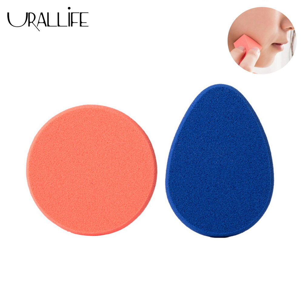 Urallife JJ Makeup Air Cushion Sponge Puff Dry Wet Dual Use Available On Both Sides Liquid