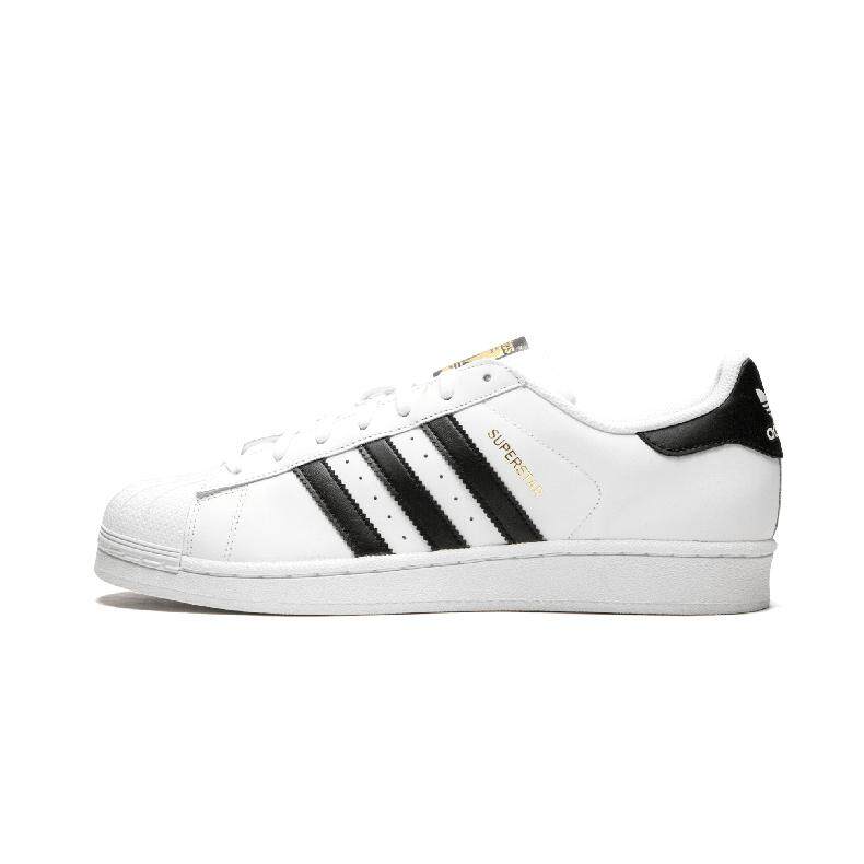 Adidas Superstar Men's Classic Low-Top Sneakers-C77124 Wh