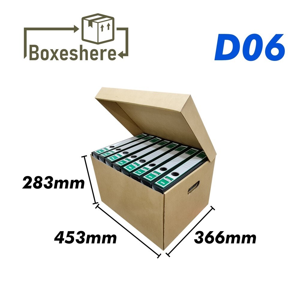 D06 Filing Box (File Box) / Carton Box/Packaging Box/Storage Box