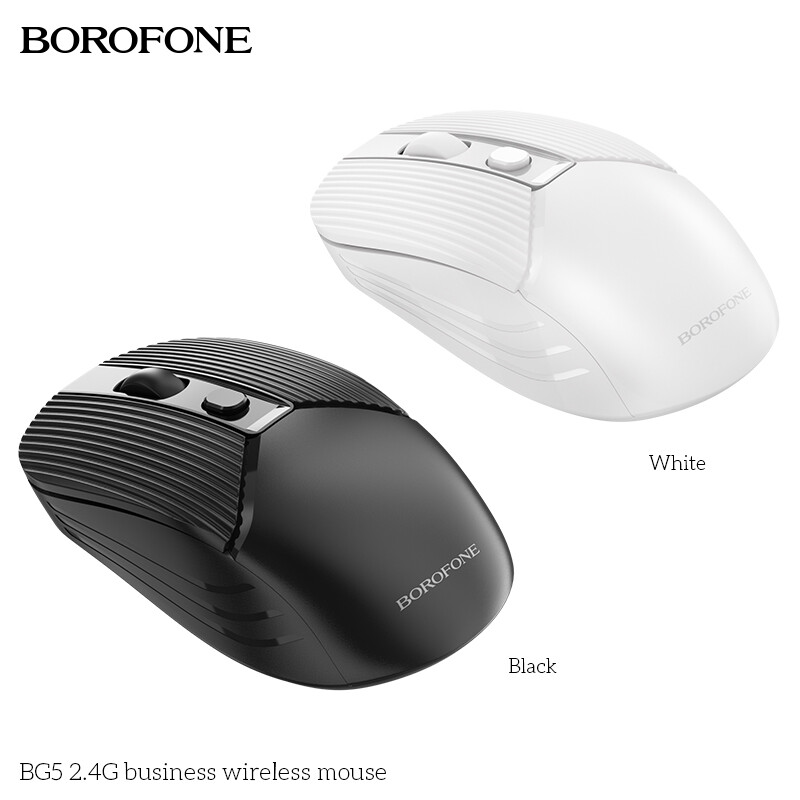 BOROFONE Chuột Bluetooth Không Dây 2.4G Cho MacBook Máy Tính iPad Chuột Thu USB Bluetooth 4.0 + Chế Độ Kép Cho Máy Tính Xách Tay Máy Vi Tính