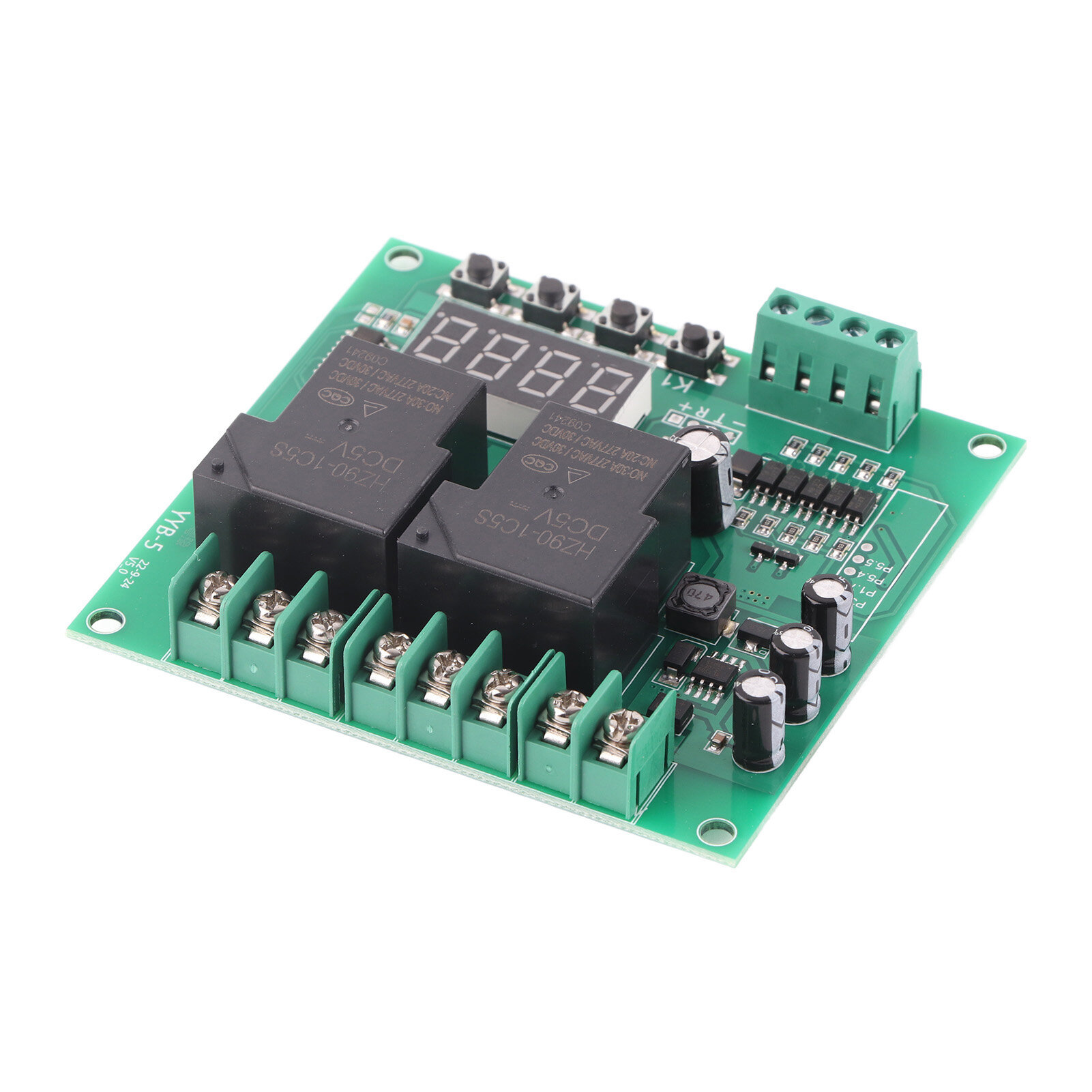 Motor Control Board YYB-5 12v 24v Motor Controller Drive Board Forward / Reverse Control Module for Solenoid Valve Pumps Motors Lights