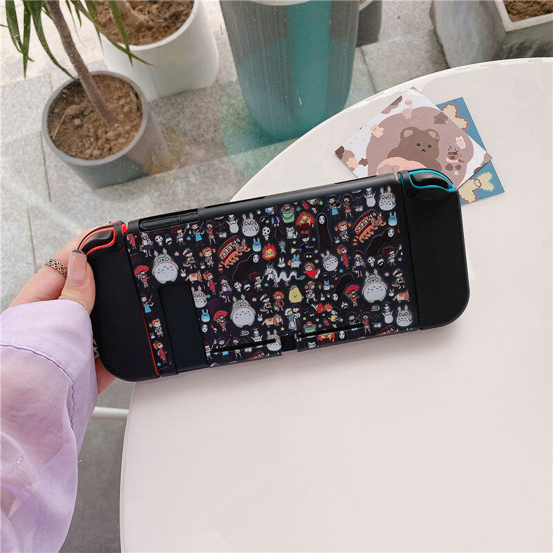 Case For Nintendo Switch /Switch OLED/Switch Lite Soft TPU Split Protective Case Cover Cartoon Anti-Scratch Casing Nintendo Switch/Switch OLED/Switch Lite Case