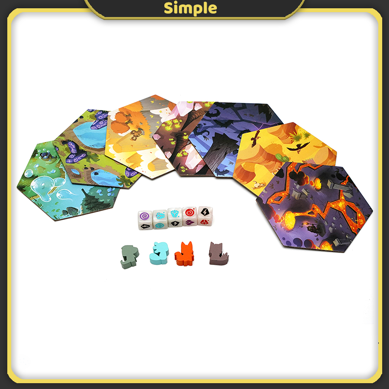 Casting Shadows Board Game + Strom Expansion Pack English Version 2-4 Players Board Game