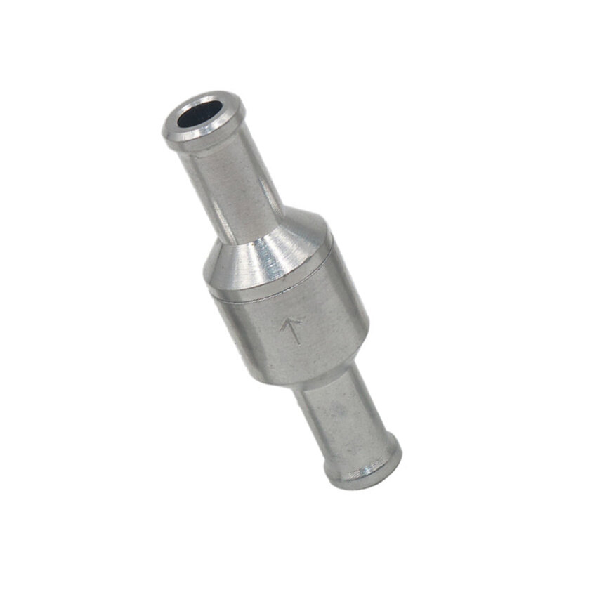One-way one-way valve, aluminum alloy fuel, one-way valve, gasoline and diesel fuel, for automobile, automobile oil and water pump 6-12mm