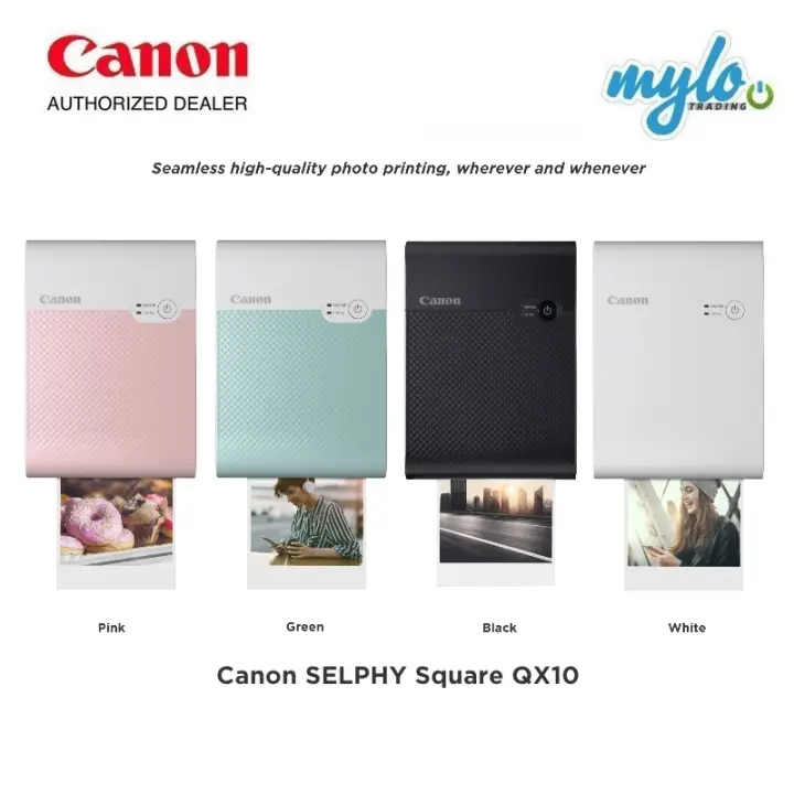 canon selphy square qx10 compact photo printer stores