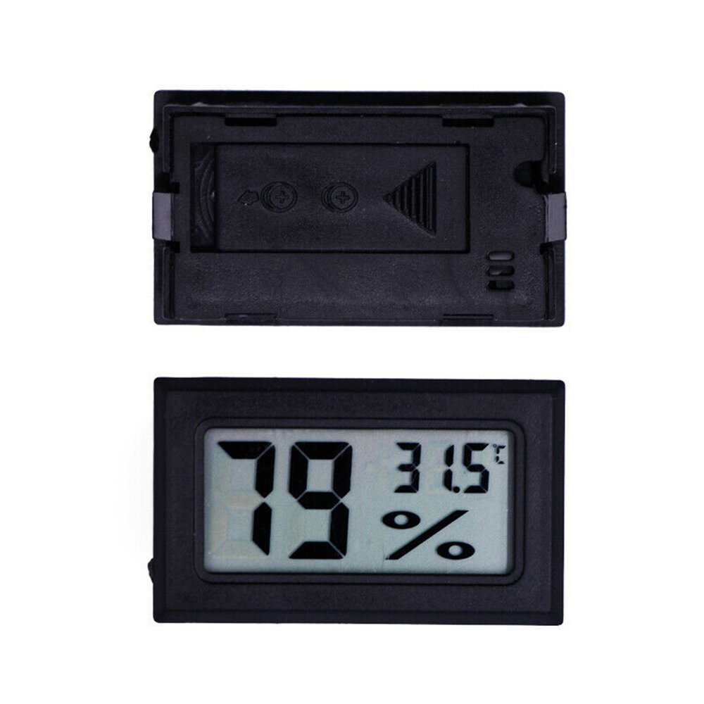 Comforhome Embedded Temperature And Humidity Meter Fy-12 Electronic Hygrometer Digital Temperature And Humidity Meter+Probe+Battery