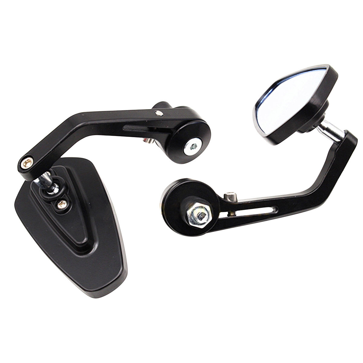 Ready Stock Motorcycle Handle Bar End Rear View Rearview Mirrors 7/8 22mm Handlebars For Honda Air blade 150 Click 150i 125i Vario 150 SH AB XRM125