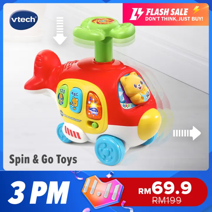 vtech spin and go helicopter