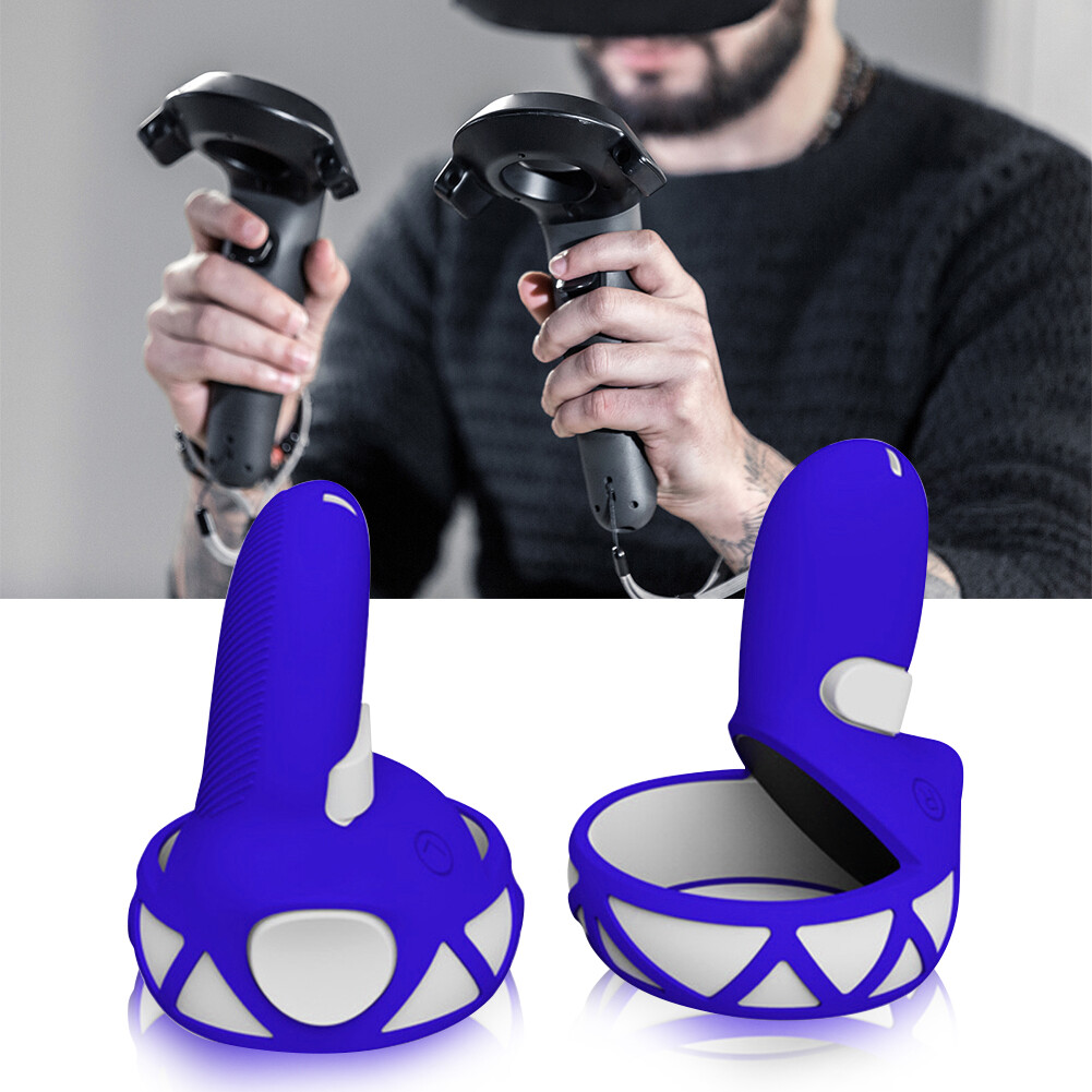 2pcs Face Mask Controller Skin Grip Cover Kit for Oculus Quest2 VR Headset Tool VR Accessories