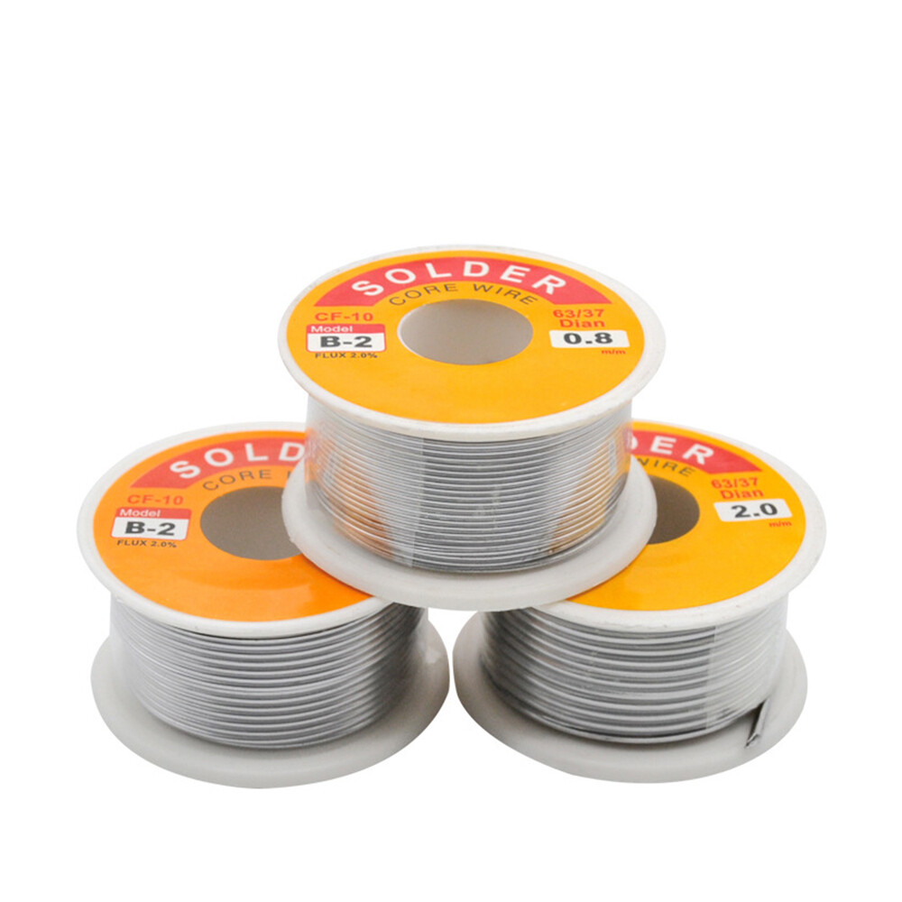 100g 0.5MM 0.6MM 0.8MM 1.0MM 1.2MM 1.5MM Melt Rosin Core Solder Soldering Wire