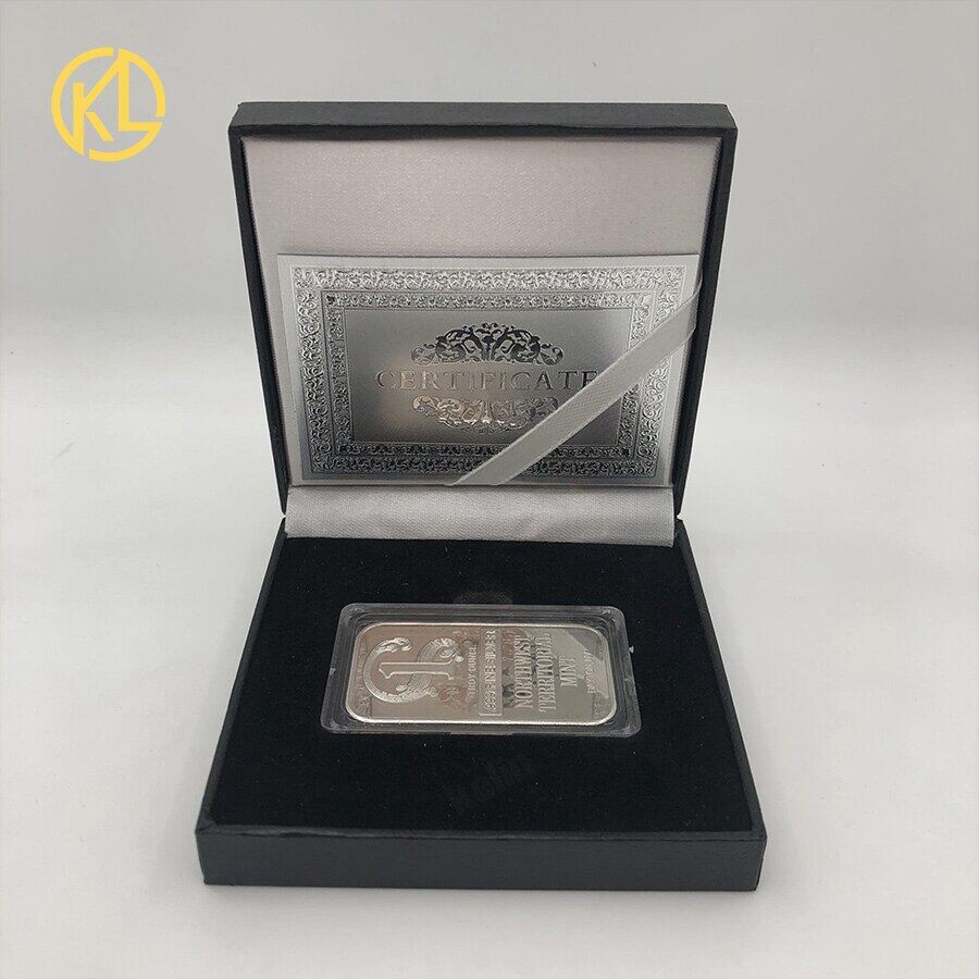 【On Sale】 Fine Silver Northwest Territorial Mint Bar with Gift Box