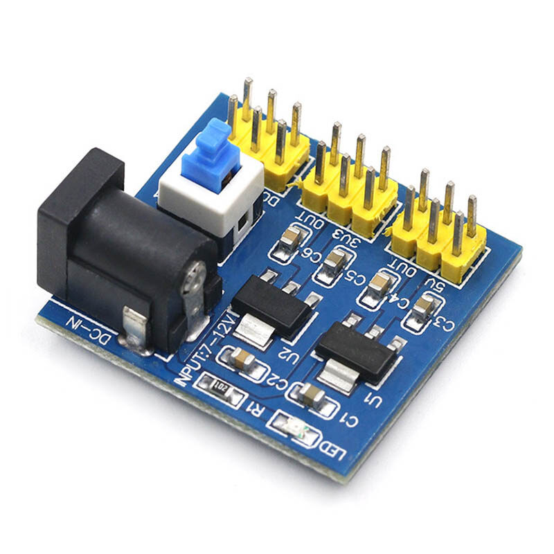 3.3V 5V 12V đa điện áp đầu ra chuyển đổi DC-DC 12V đến 3.3V 5V Buck bước xuống Mô-đun Nguồn DC-DC 12V đến 3.3V 5V Buck bước xuống Mô-đun Nguồn cho Arduino