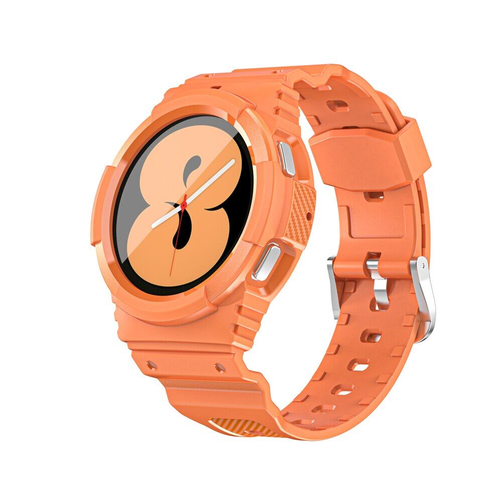 Band +case for samsung galaxy watch 4 40mm 44mm strap protector for galaxy 4 40 44mm