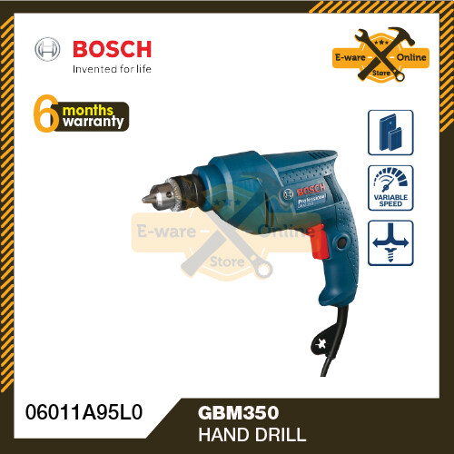 Bosch gbm 350 online hand drill