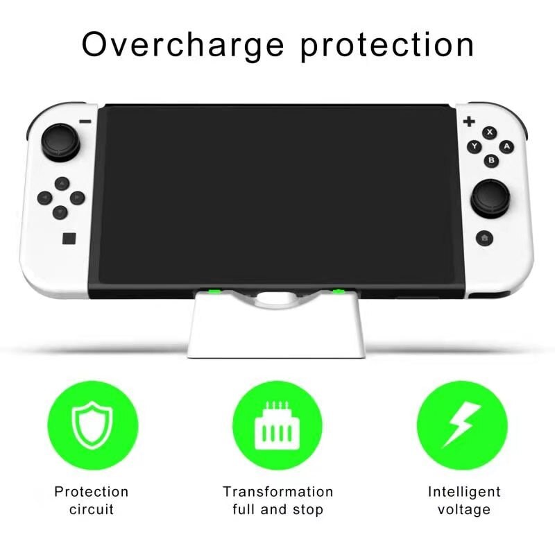 Đế Sạc Bộ Điều Khiển Đế Sạc Cho Nintendo Switch OLED Ghế Sạc NS Switch Máy Chủ Sạc Nhanh Phụ Kiện Tay Cầm Joycon Lite
