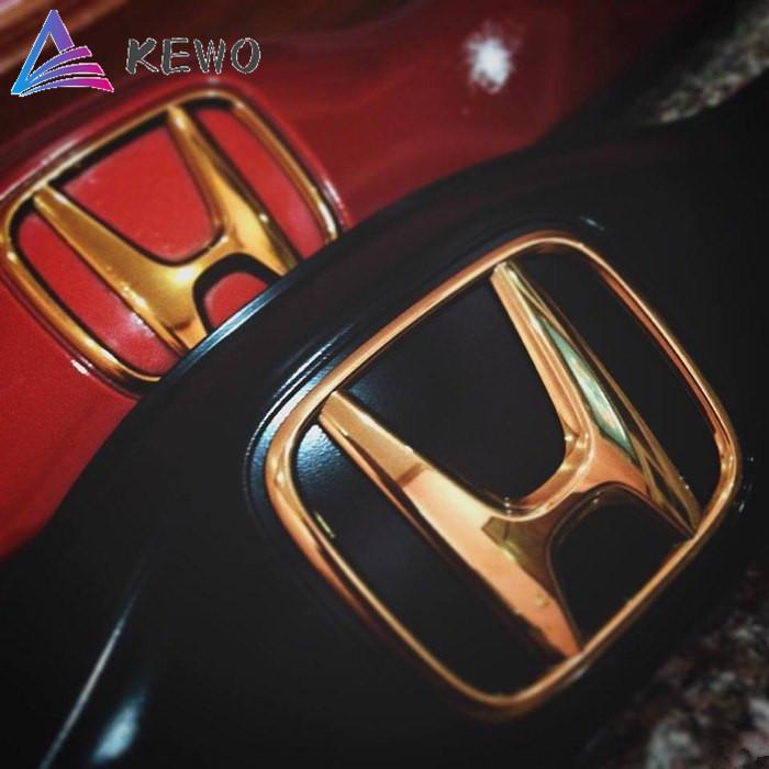 (Gold)2PCS Honda Civic FC 2016-2020 Front & Rear Logo(Badge/Emblem) E11+SYY
