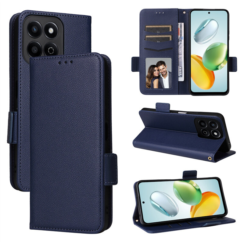Portemonnee-hoesje voor Honor 400, magnetisch, schokbestendig