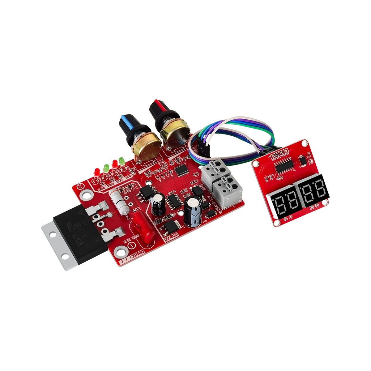 NY-D01 Spot Welding Machine Control Board DIY Control Board Regulating Time and Current Digital Display DIY Control Board