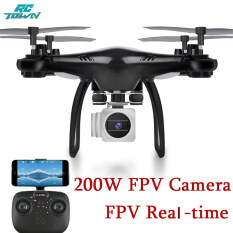 RCTOWN HJ14W Mô hình đồ chơi máy bay không người lái UAV Pixel 200W có kèm camera có thể chụp ảnh trên không kết nối WIFI – INTL
