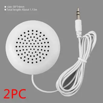 2pc Portable Pillow Sleeping Speaker Music Player Loudspeakers