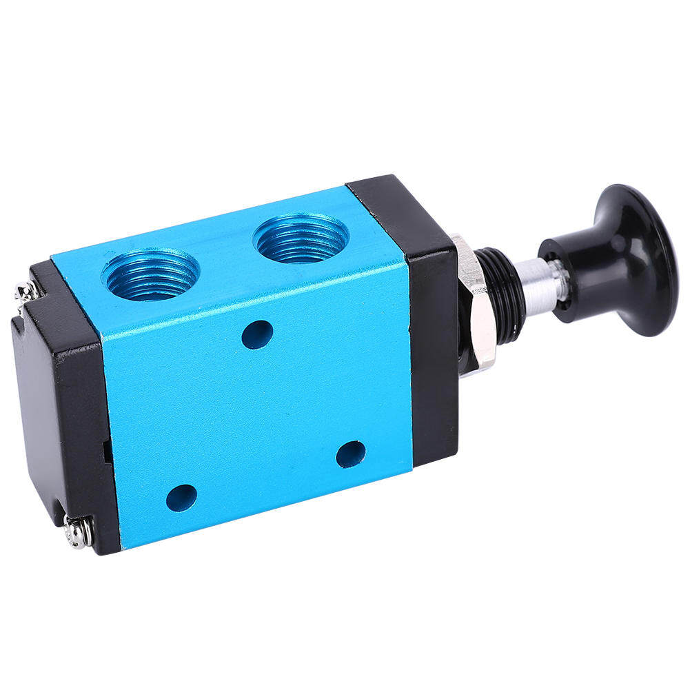 3R210-08 Hand Push Pull Pneumatic Valve 3 Ways 2 Pos 1/4 BSPT 0-0.8MPa