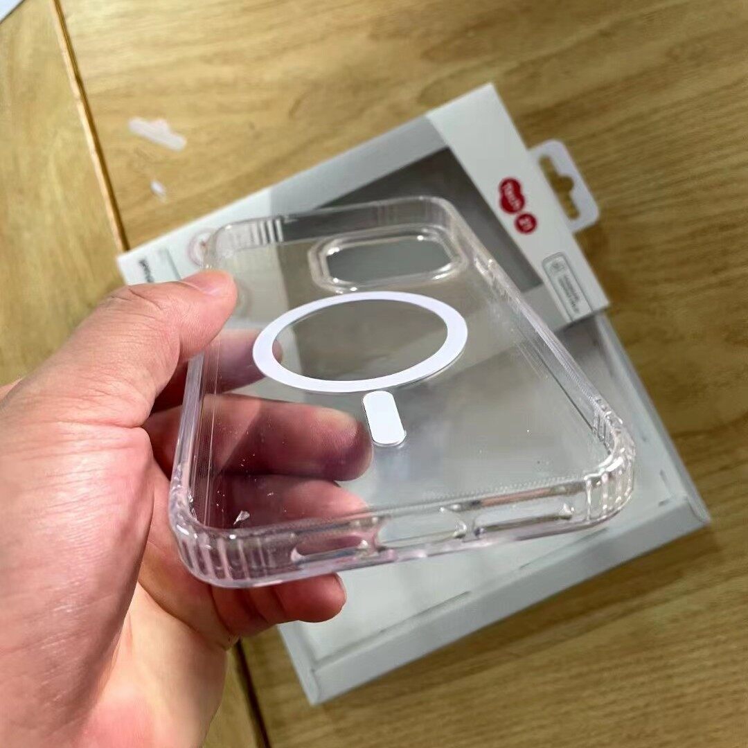 Tech21 evo clear phone case with Magsafe for iphone 14 pro max iphone 14 plus 14pro high transparent shockproof phone casing
