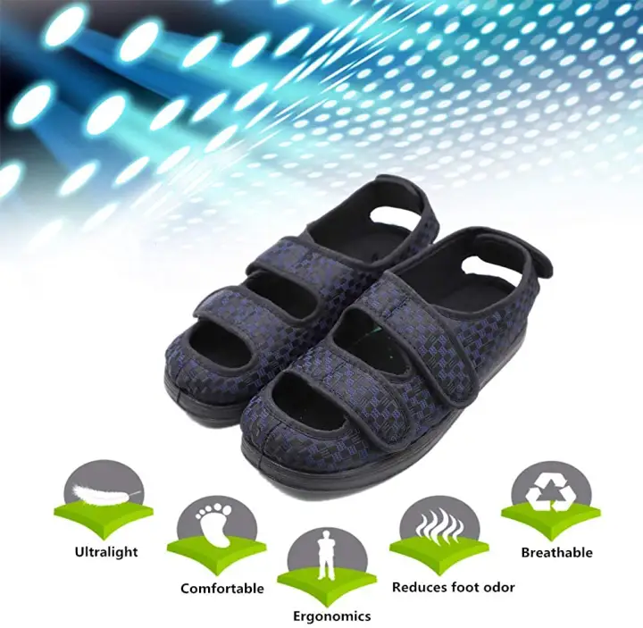 women's slippers extra wide width