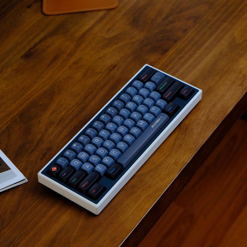 【Keycap only】gmk Keycap đen Lập Trình Viên 126 phím Moa hồ sơ PBT thăng hoa cho công tắc Cherry MX Bàn Phím Cơ RK61/Anne Pro 2/gk61