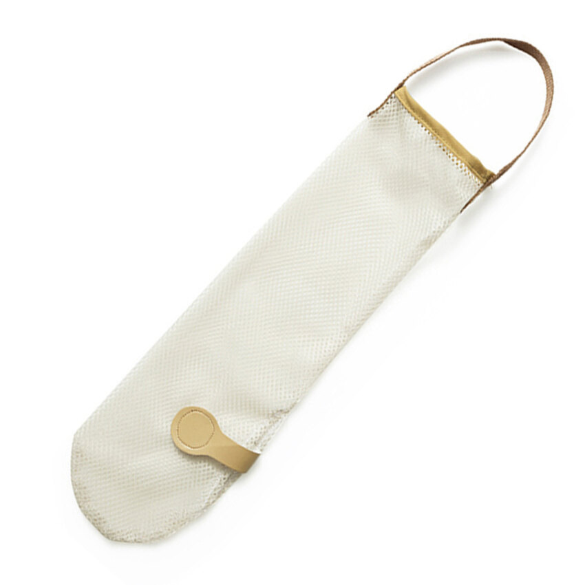 Hangable Fruit And Vegetable Storage Mesh Bag Portable Handle Kitchen Multifunctional Hollow And Breathable Hanging Bag