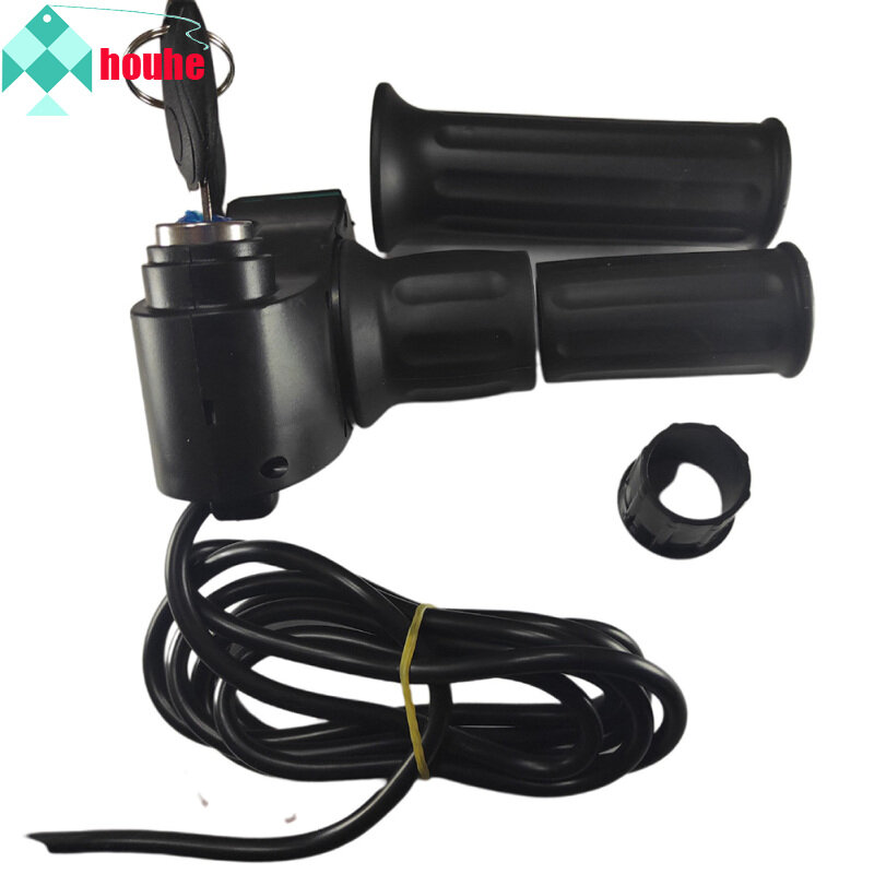 Tay Ga Điều Khiển Tốc Độ Xe Đạp Điện 12V-84V Với Khóa Hiển Thị Kỹ Thuật Số Bộ Tăng Tốc Xoắn Cho Xe Tay Ga