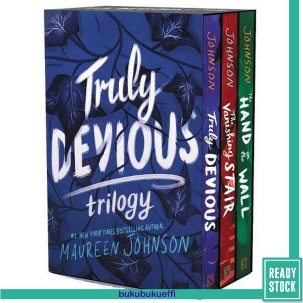 Truly Devious 3-Book Box Set: Truly Devious, Vanishing Stair, and Hand on the Wall by Maureen Johnson Malaysia