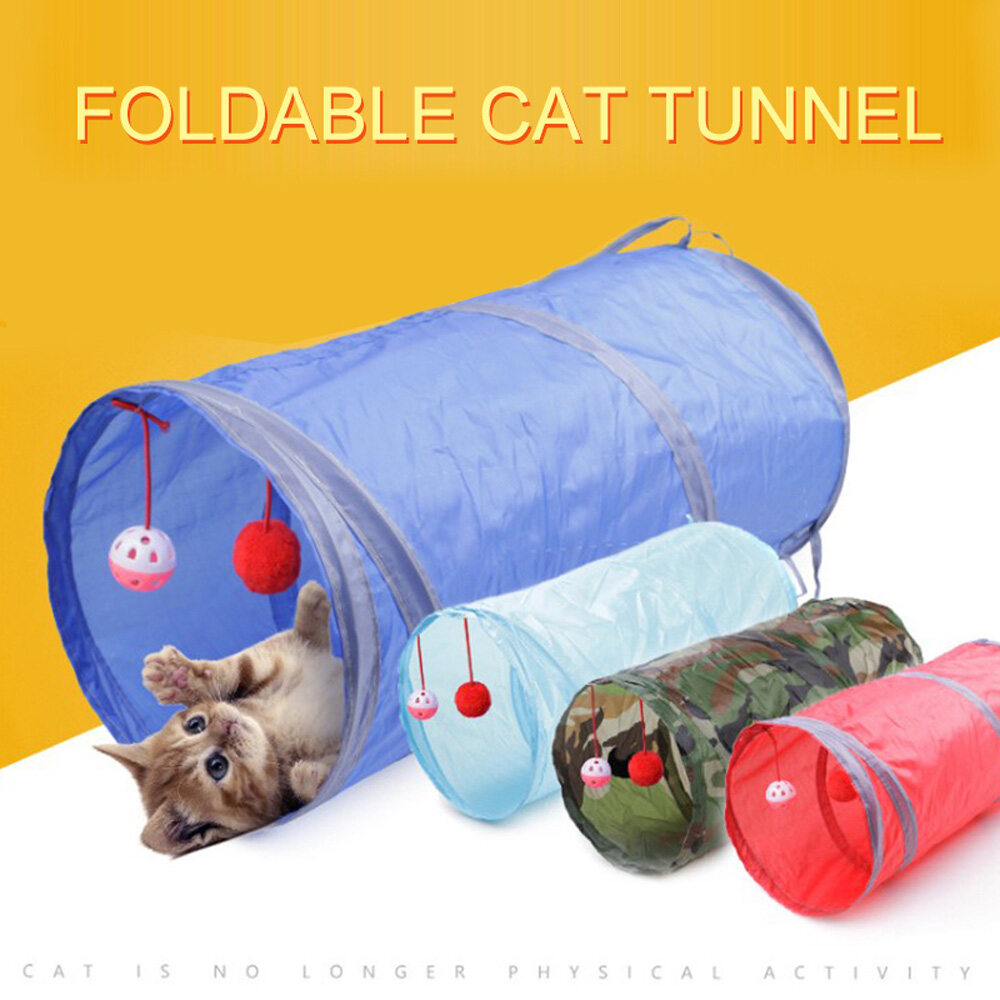 collapsible cat tunnel