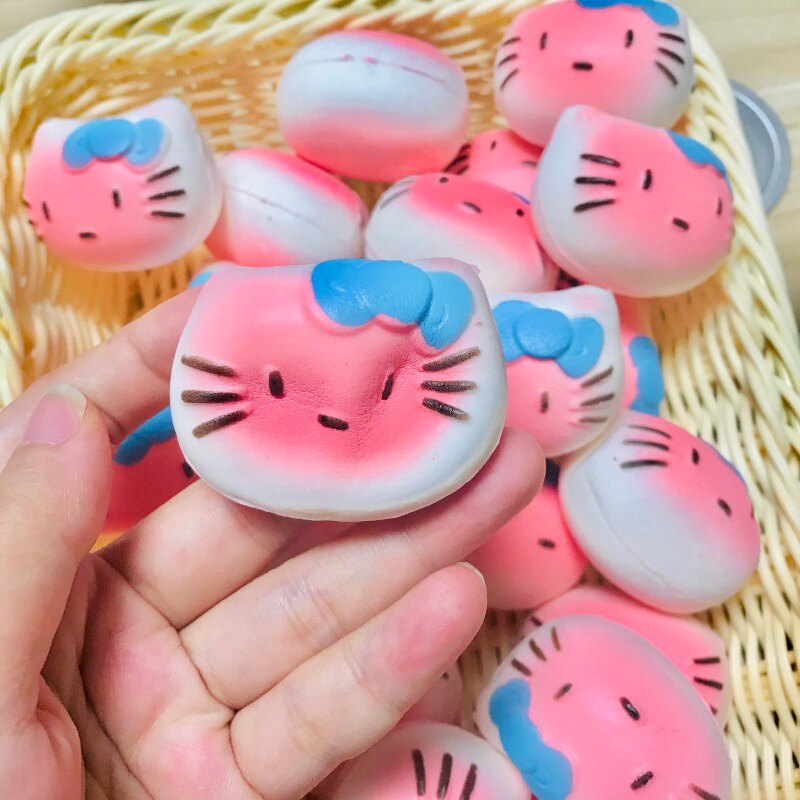 Kt Cat mini Slow Rebound Pinch Decompression Vent Toy mini squishy Slow Rising