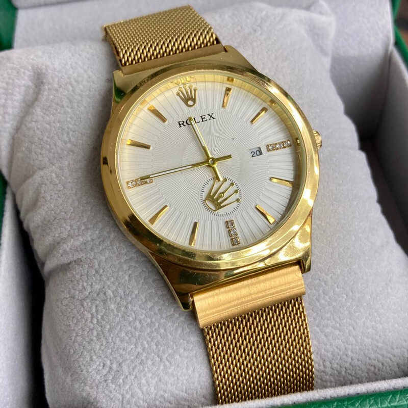 SPECIAL PROMOTION ROLEX_BATTERY UNISEX WATCH NEW ARRIVAL DATE DISPLAY FREE GENUINE GIFT BOX Malaysia