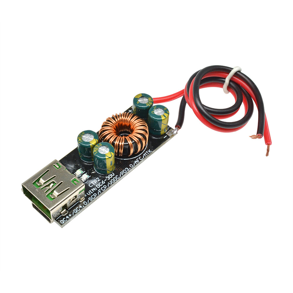QC4.0 QC3.0 Mobile Phone Fast Charging Board Charge 6-35V Step Down Buck Module