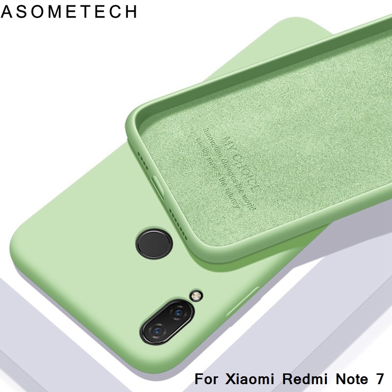 Ốp Điện Thoại Chống Sốc Cho Xiaomi Redmi Note 7 Ốp Lưng Mềm Bằng Cao Su