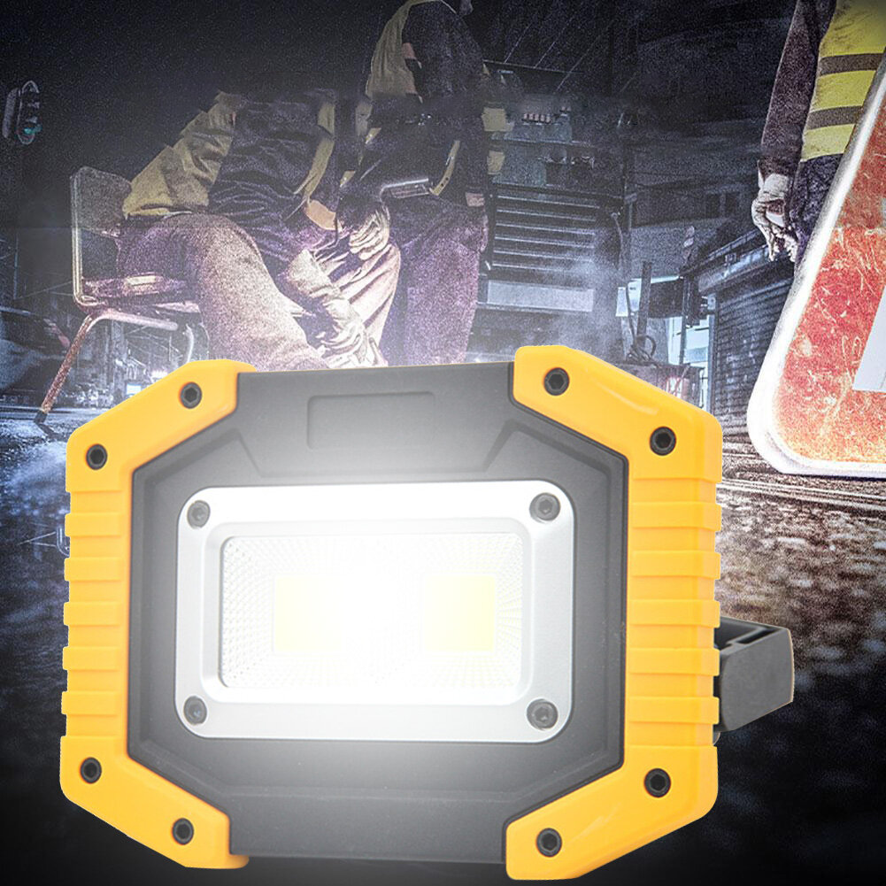 Đèn Pin Sạc Dự Phòng COB Đa Chức Năng Có Tay Cầm Đèn Pin Rọi Có Thể Điều Chỉnh Độ Sáng Vỏ Chống Nước Cho Phụ Kiện Ngoài Trời
