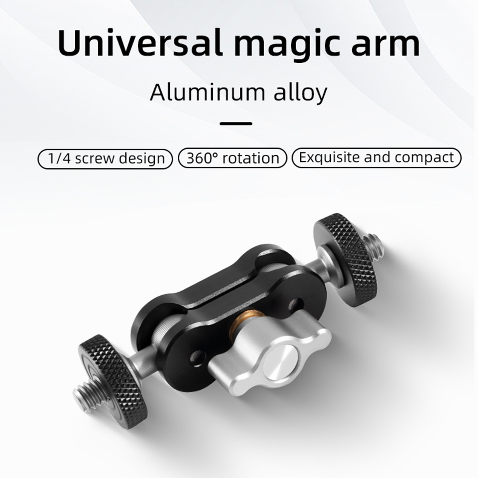 Giá Đỡ Bên Ngoài Thiết Bị Ổn Định Gimbal Thông Dụng Tháo Nhanh Có Thể Điều Chỉnh 360 Độ Đầu Bi Cánh Tay Ma Thuật Khớp Nối Cho Máy Ảnh Nhiếp Ảnh Cánh Tay Ma Thuật Dễ Dàng
